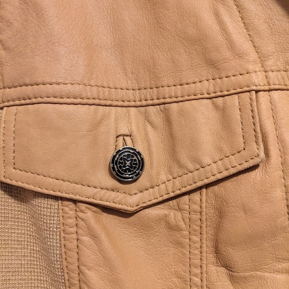 DENIM and Company leather jacket size xs - Picture 2 of 12